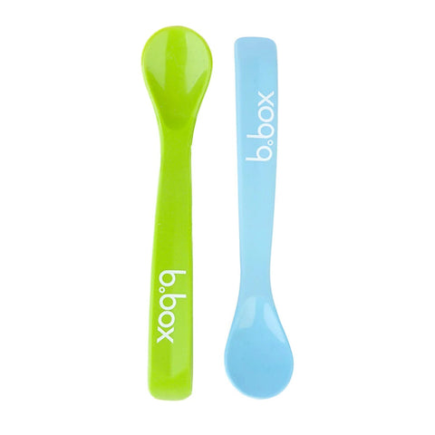 b.box spoon twin pack - blue/green