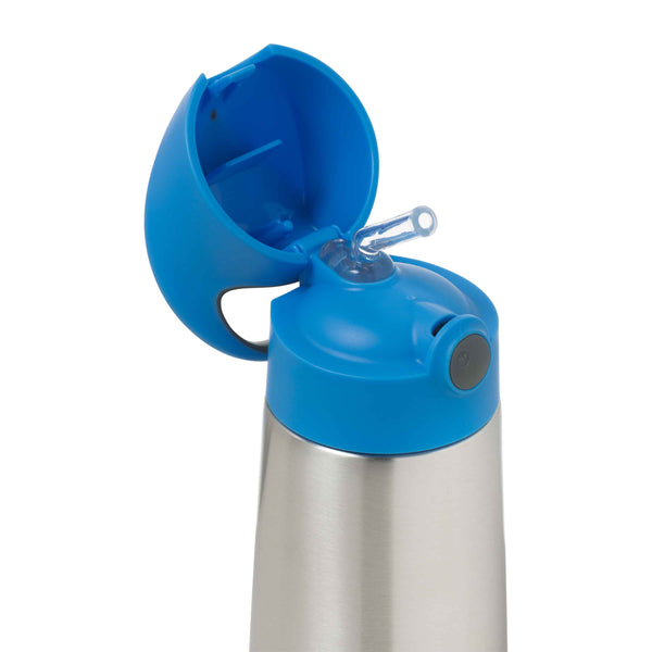 b.box Insulated Straw Bottle - 350ml – Blue Slate
