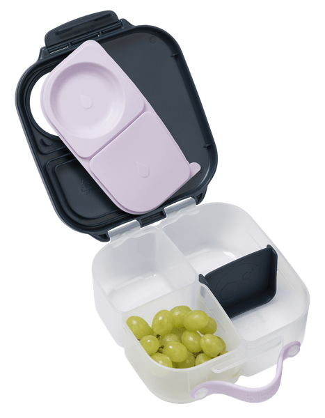 b.box mini lunchbox indigo rose