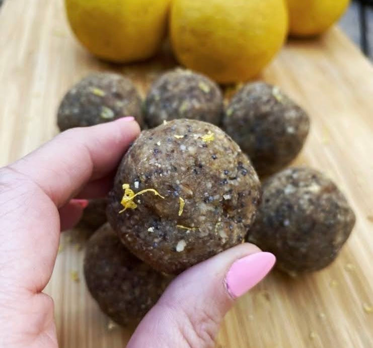 Lemon Poppy seed Balls