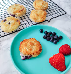 Blueberry Cheesecake Mini Pies