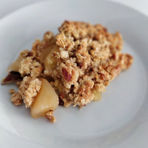 Healthy Apple Crumble