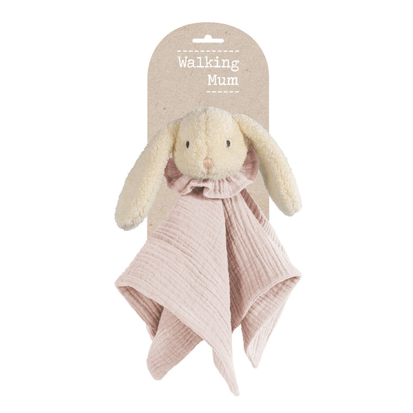Walking Mum Rabbit Muslin - Sand