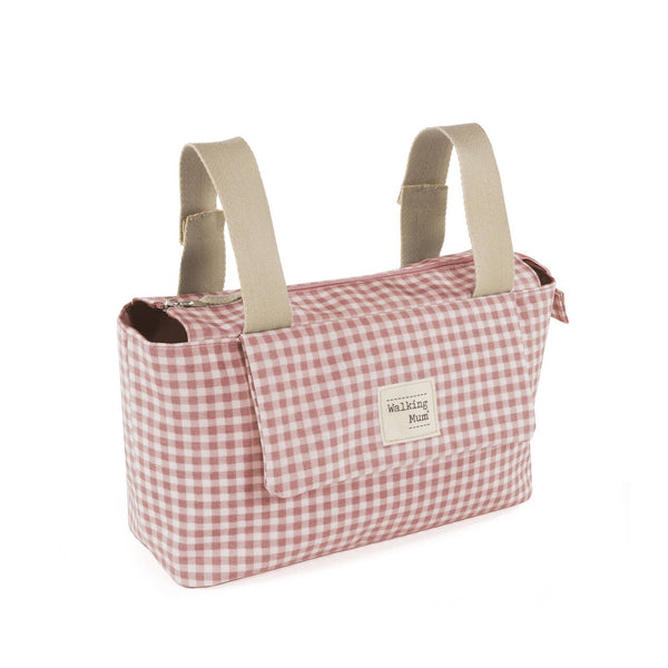 Walking Mum Organizer Bag - I Love Vichy PINK