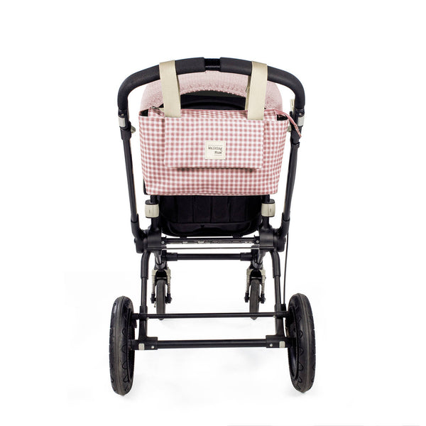 Walking Mum Organizer Bag - I Love Vichy PINK