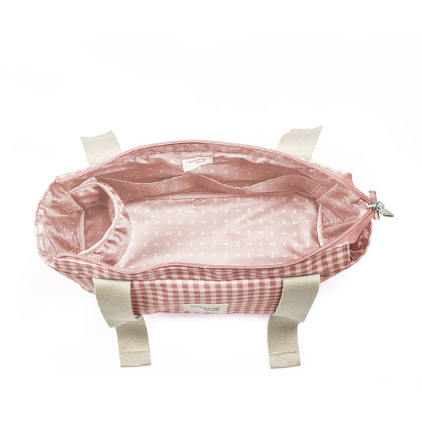 Walking Mum Organizer Bag - I Love Vichy PINK