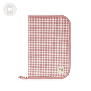 Walking Mum Birth Book Cover - I Love Vichy PINK