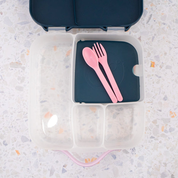 MONTIICO OUT & ABOUT CUTLERY SET - MONOCHROME