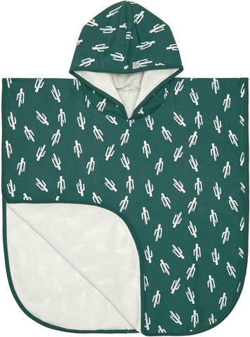 LÄSSIG Beach Poncho Cactus Green