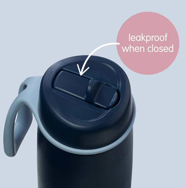 b.box 690mL Insulated Flip Top Bottle - olive