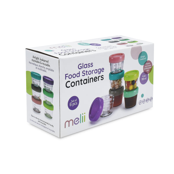 Melii Glass Food Container 4oz