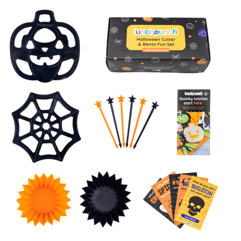 Lunch Punch Sandwich Cutter and Bento Accessories set - Halloween