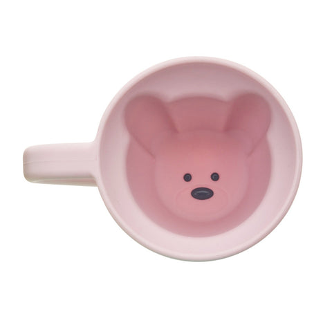 Melii Silicone Bear Mug - Pink