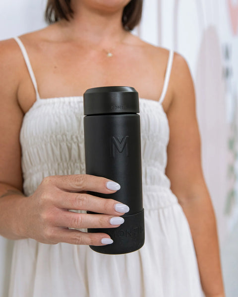 MontiiCo 475ml Insulated Flask Bottle - Midnight