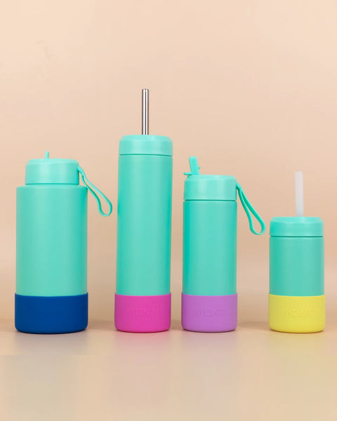 MontiiCo 475ml Insulated Flask Bottle - Lagoon