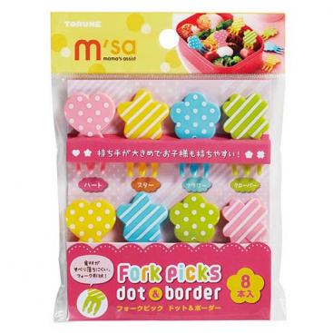 Fork Picks - Dots & Stripes