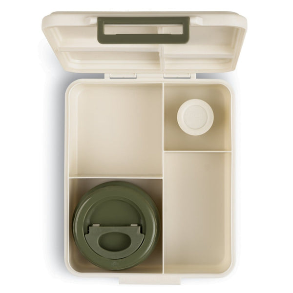 Grand Lunchbox with insulated food jar - Dino Green