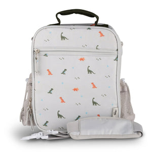 Citron Insulated Lunchbag - Dino Green