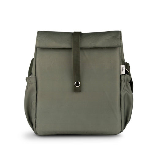 Insulated Roll-up Lunchbag - Green