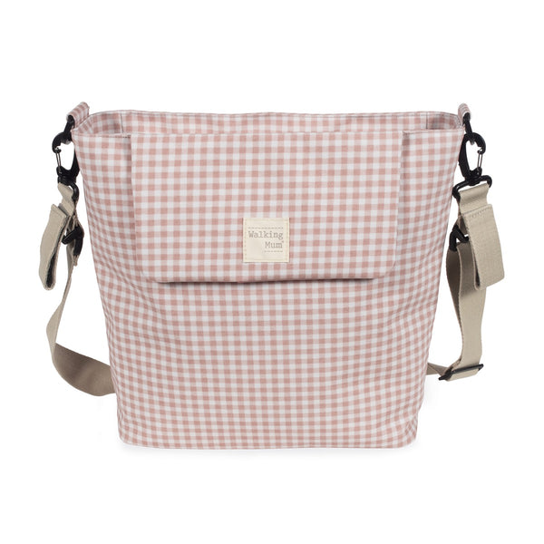 Walking Mum Changing Bag - I love Vichy PINK