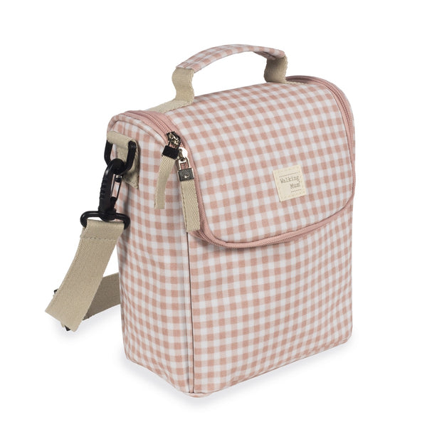 Walking Mum Insulated Bottle Bag - I Love Vichy PINK