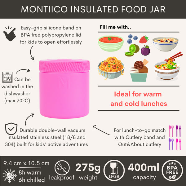 MontiiCo Insulated Food Jar - Calypso
