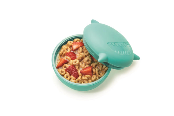 Melii Silicone Bowl with Lid - Shark