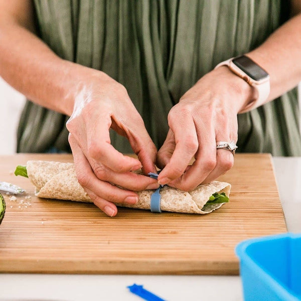 Lunch Punch Silicone Wrap Bands - Yellow