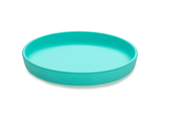 Melii 3 Piece Silicone Meal Set - Blues&Greens