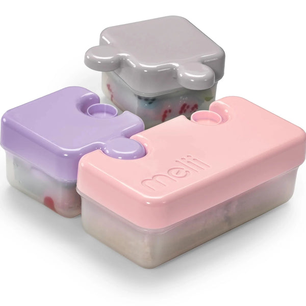 Puzzle Container - Pink/Purple/Grey