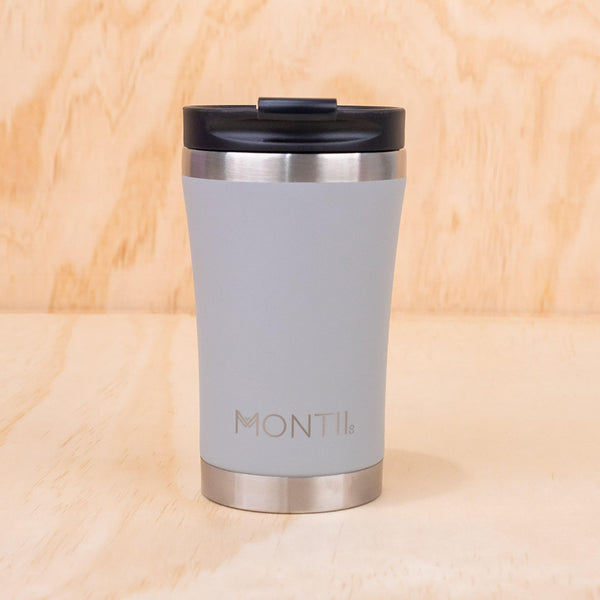 MontiiCo Insulated Travel Mug - Chrome