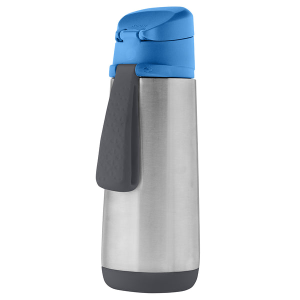 b.box Insulated Spout Bottle 500ml - Blue Slate