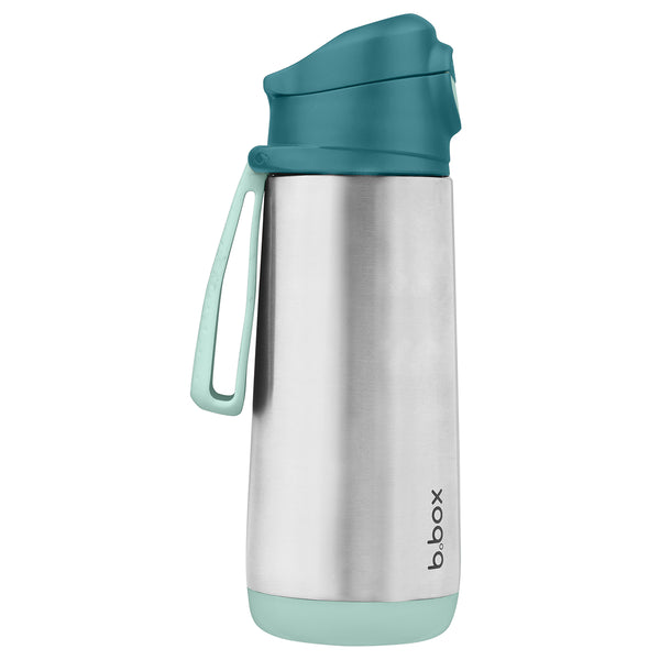 b.box Insulated Spout Bottle 500ml - Emerald Forest
