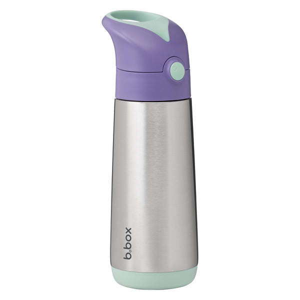 b.box Insulated Straw Bottle - 500ml – Lilac Pop