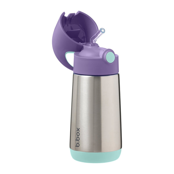 b.box Insulated Straw Bottle - 350ml – Lilac Pop