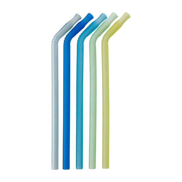 b.box Reusable Silicone Straw - Pool Party