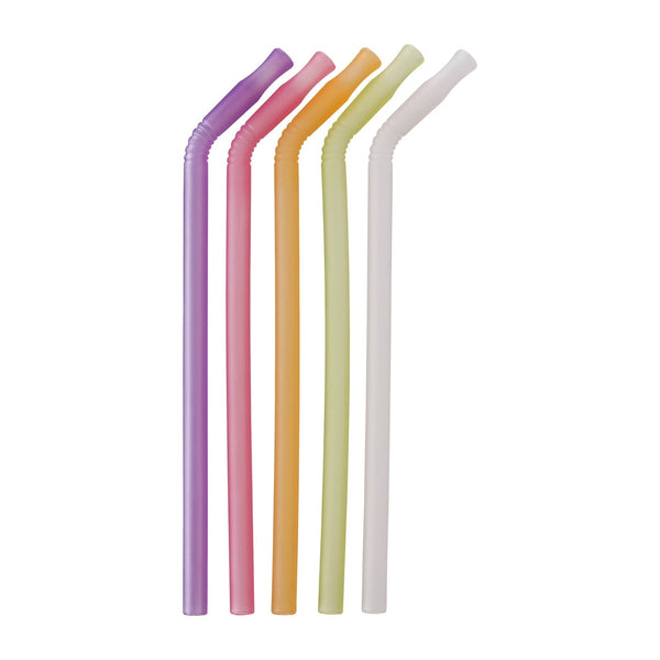b.box Reusable Silicone Straw - Very Berry