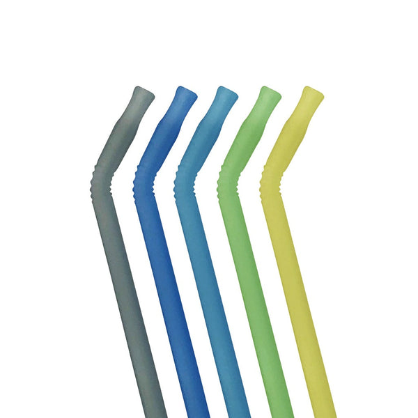 b.box Reusable Silicone Straw - Pool Party