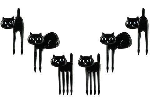 Food Picks - Cute Black Cats