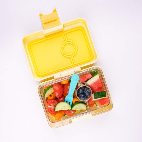 LunchPunch Mini Fork and Spoon Sets - Yellows