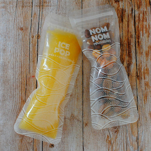 Nom-nom 8 Reusable Ice Pop Bags