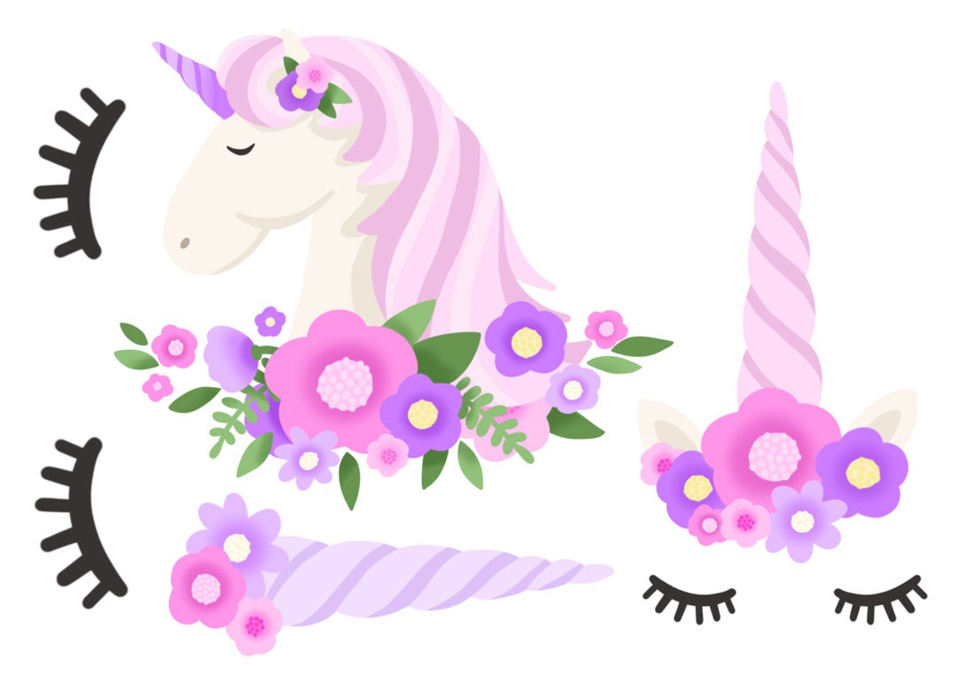Waterproof lunch box sticker - Unicorn