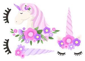 Waterproof lunch box sticker - Unicorn